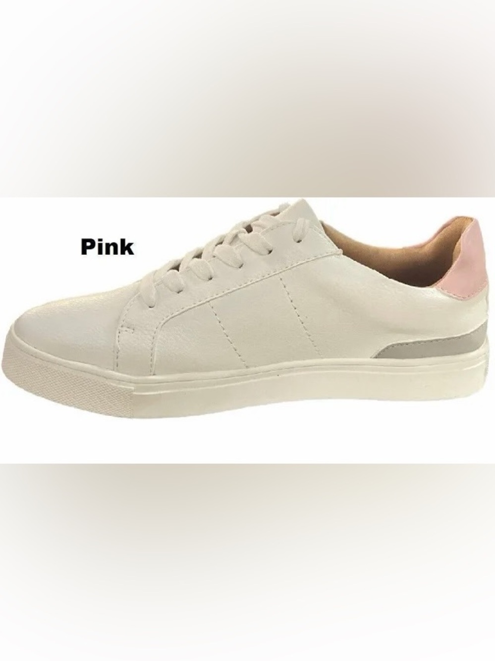 Dolce Vita Women’s Sneakers in white/pink/gray